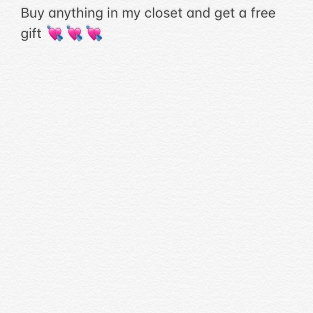 THIS WEEKEND ONLY BUY ANYTHING GET A FREE 🎁 GIFT